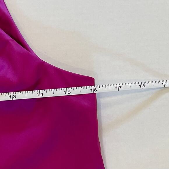 The Limited Silky Purple Rounded Neck Sleeveless Blouse/Tank/Top/Shell, S - Picture 12 of 13